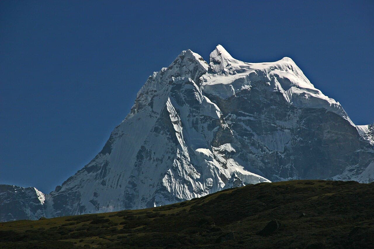 Machhermo 34 Kangtega Gipfel 2007 gje