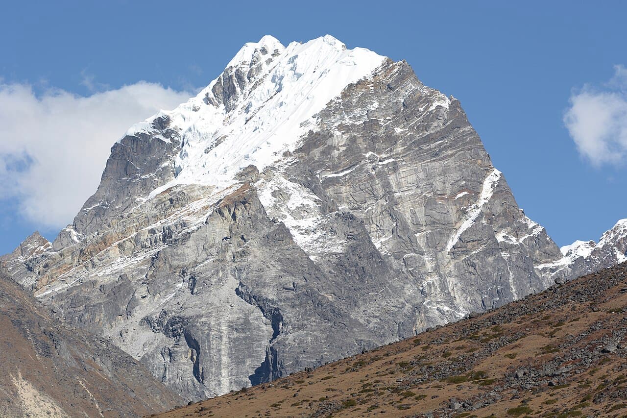 Lobuche East from the southeast